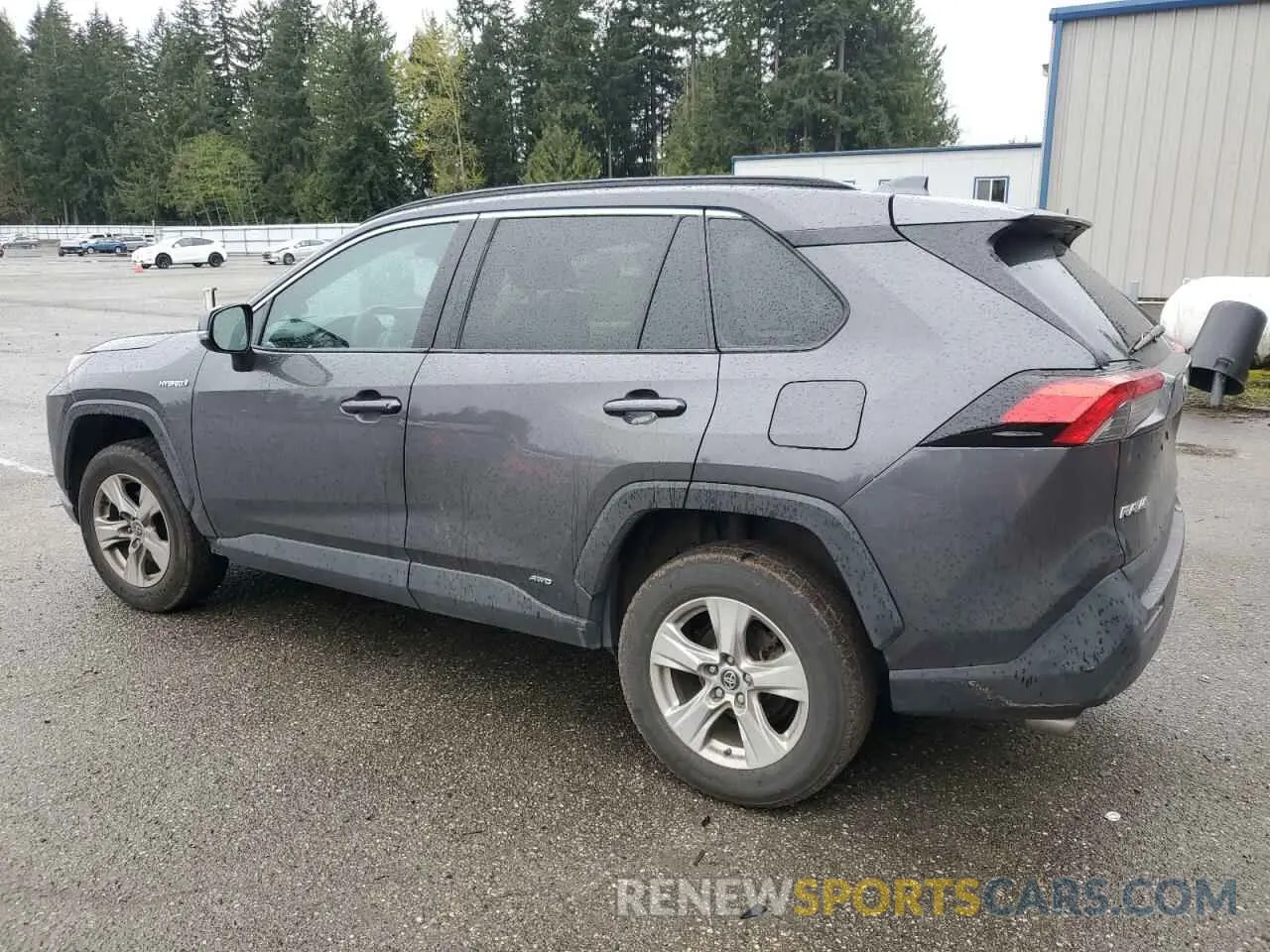 2 fotografías del automóvil dañado 2T3MWRFV5KW004440 TOYOTA RAV4 2019