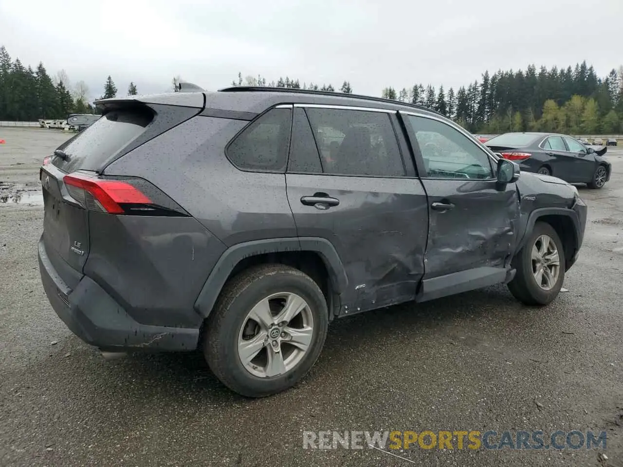 3 fotografías del automóvil dañado 2T3MWRFV5KW004440 TOYOTA RAV4 2019