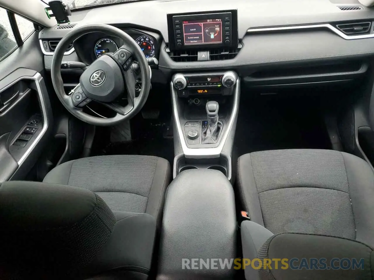 8 fotografías del automóvil dañado 2T3MWRFV5KW004440 TOYOTA RAV4 2019