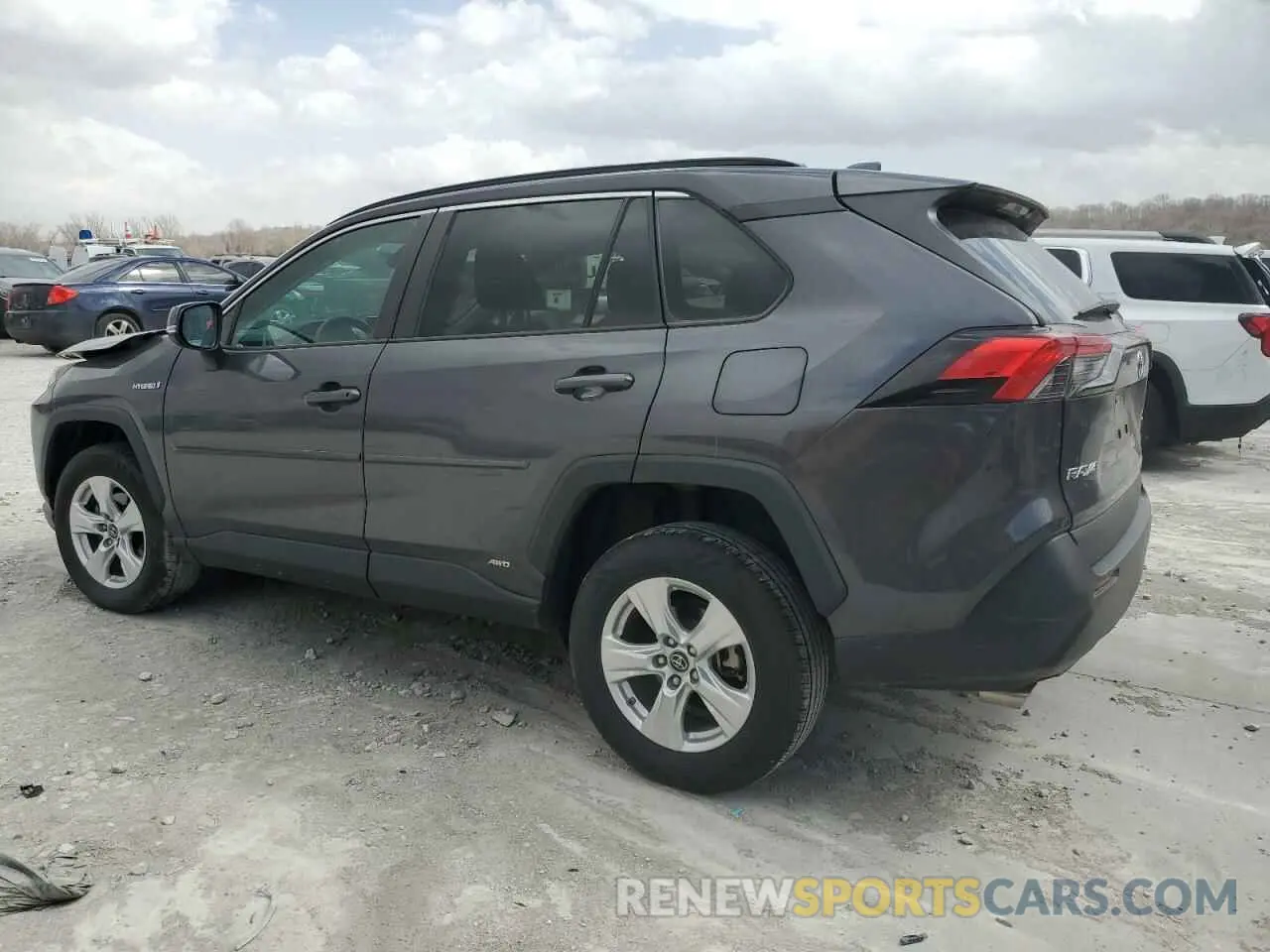 2 fotografías del automóvil dañado 2T3MWRFV6KW033672 TOYOTA RAV4 2019