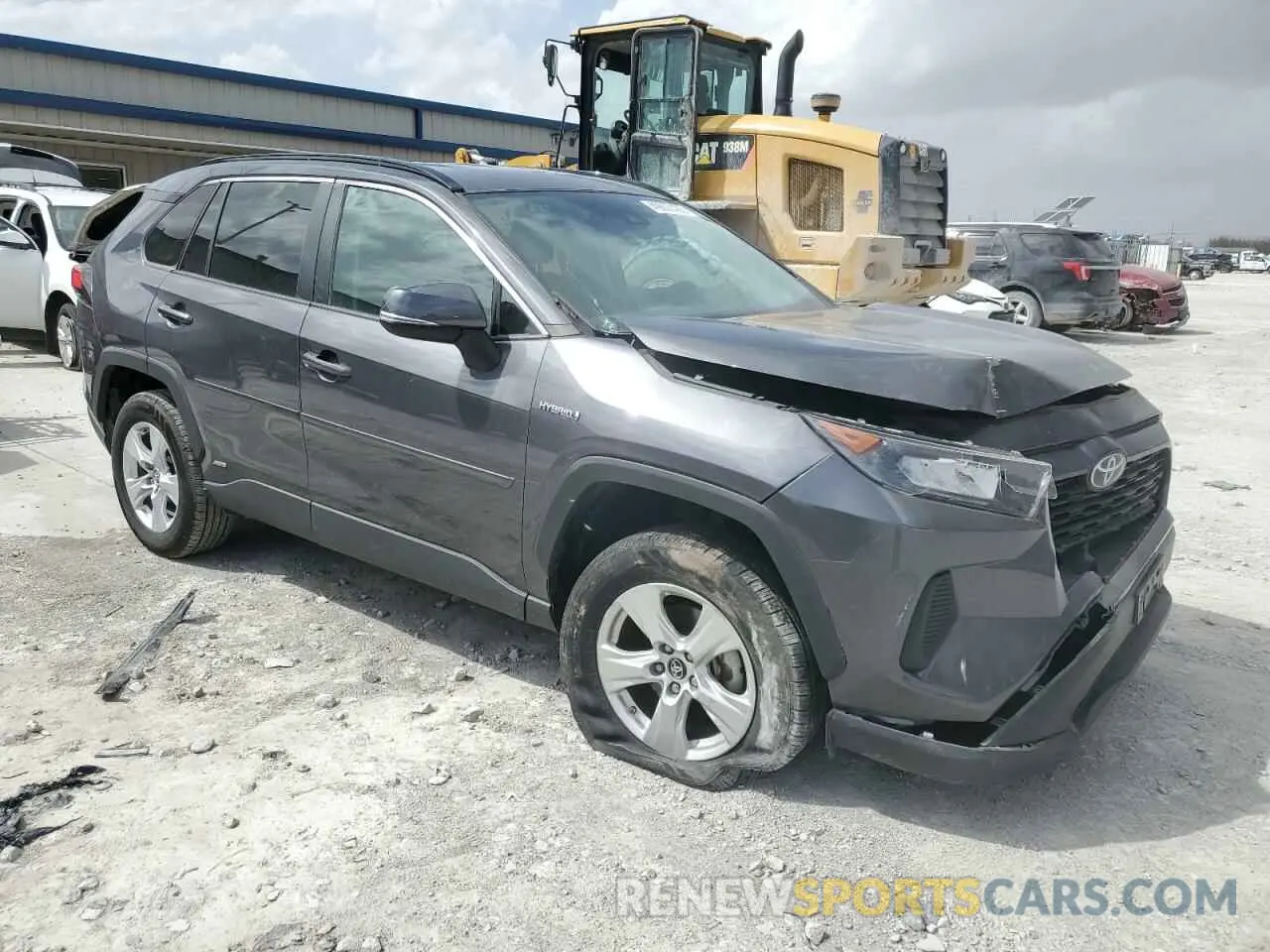 4 fotografías del automóvil dañado 2T3MWRFV6KW033672 TOYOTA RAV4 2019