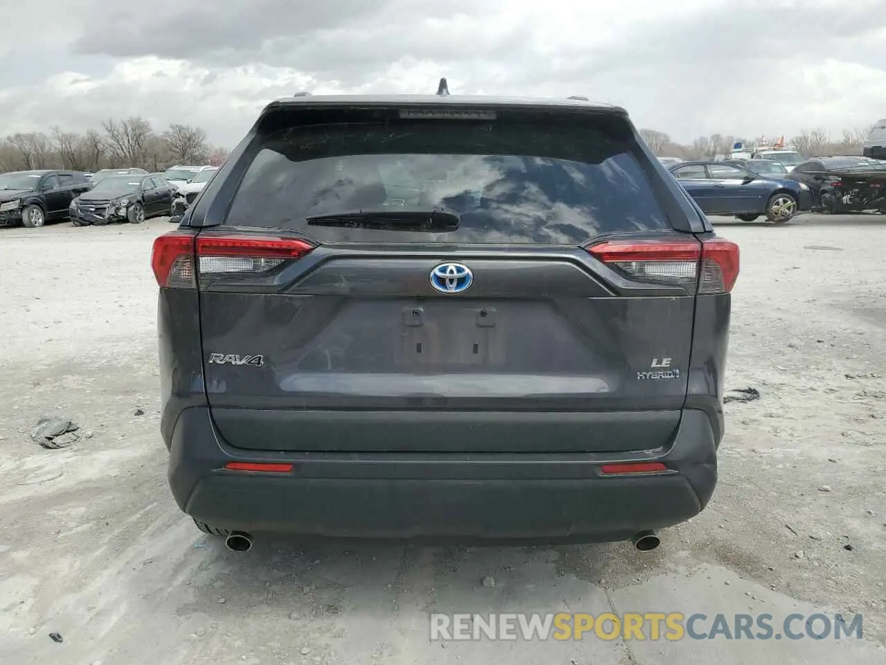 6 fotografías del automóvil dañado 2T3MWRFV6KW033672 TOYOTA RAV4 2019