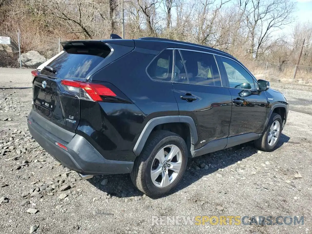 3 fotografías del automóvil dañado 2T3MWRFV7KW007033 TOYOTA RAV4 2019