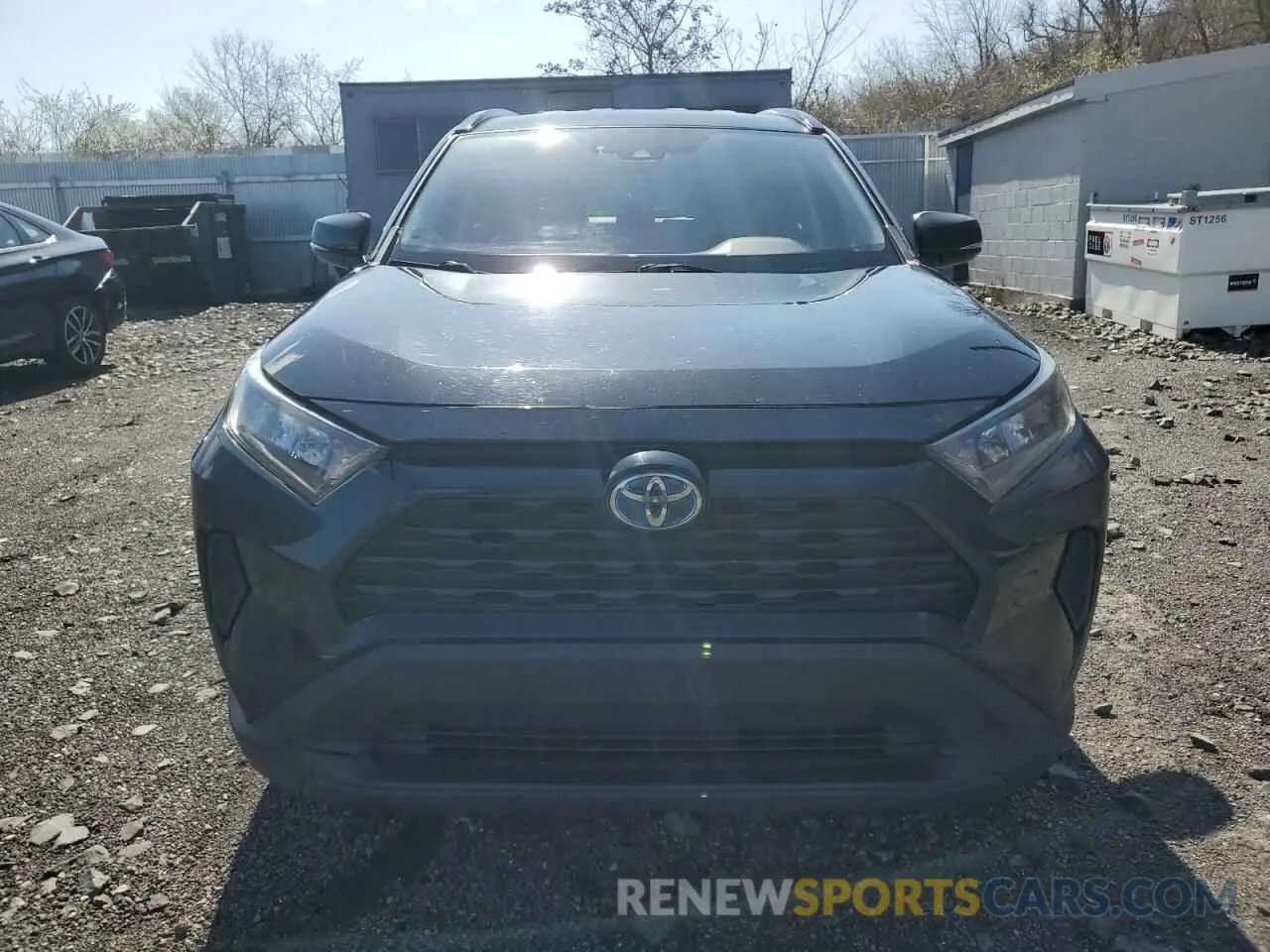 5 fotografías del automóvil dañado 2T3MWRFV7KW007033 TOYOTA RAV4 2019