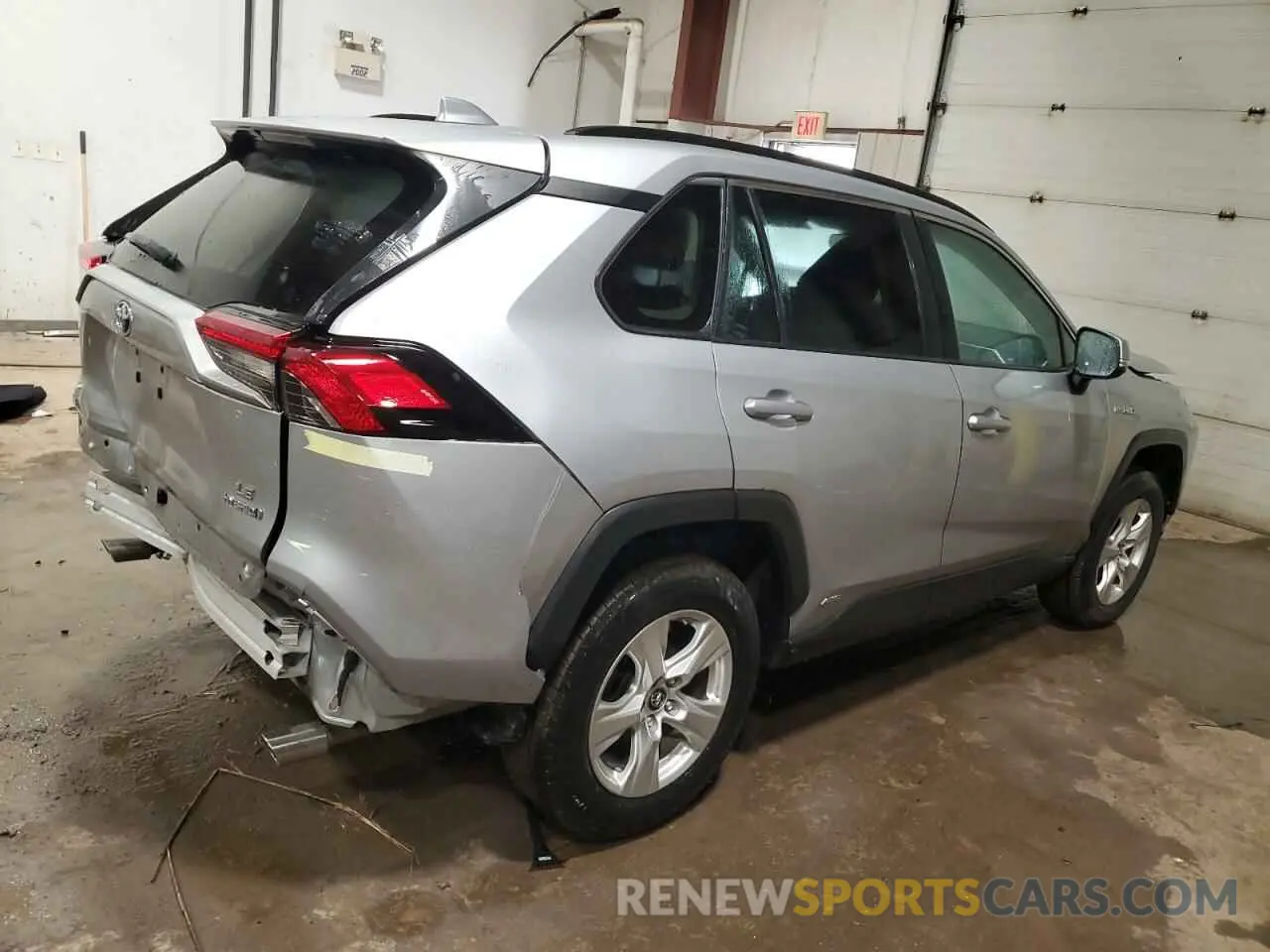3 fotografías del automóvil dañado 2T3MWRFV7KW026049 TOYOTA RAV4 2019