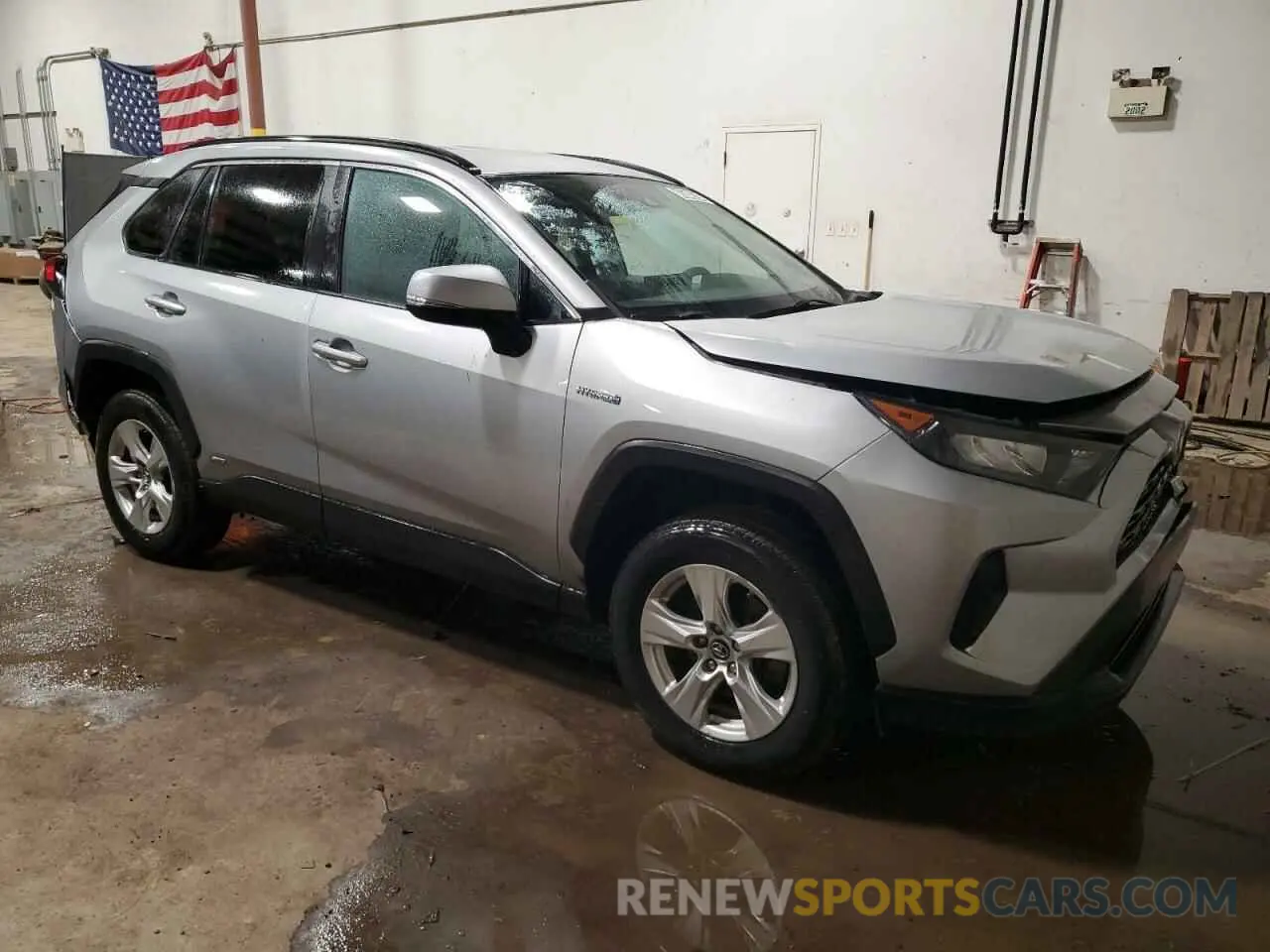 4 fotografías del automóvil dañado 2T3MWRFV7KW026049 TOYOTA RAV4 2019