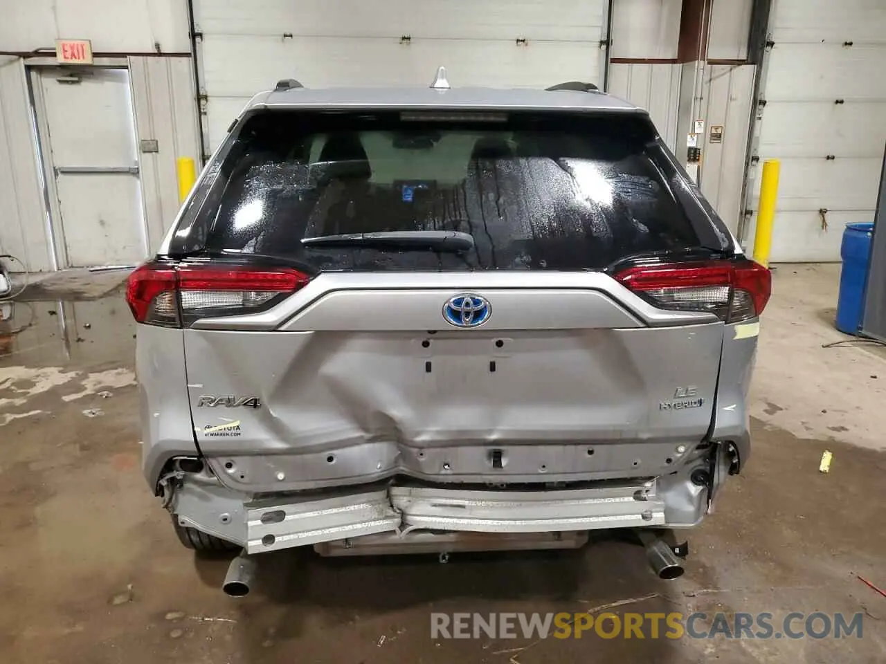 6 fotografías del automóvil dañado 2T3MWRFV7KW026049 TOYOTA RAV4 2019