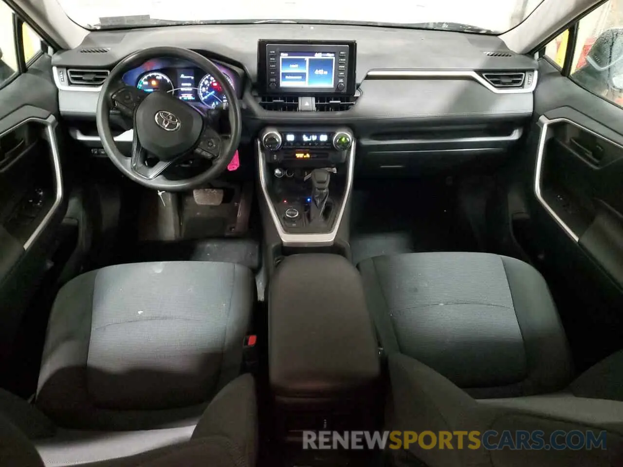 8 fotografías del automóvil dañado 2T3MWRFV7KW026049 TOYOTA RAV4 2019