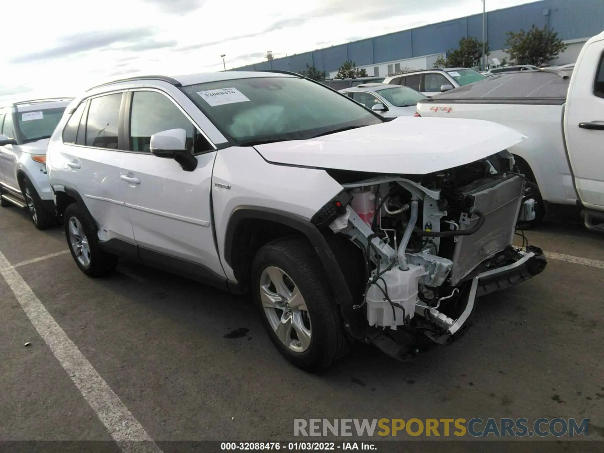 1 fotografías del automóvil dañado 2T3MWRFV9KW025209 TOYOTA RAV4 2019