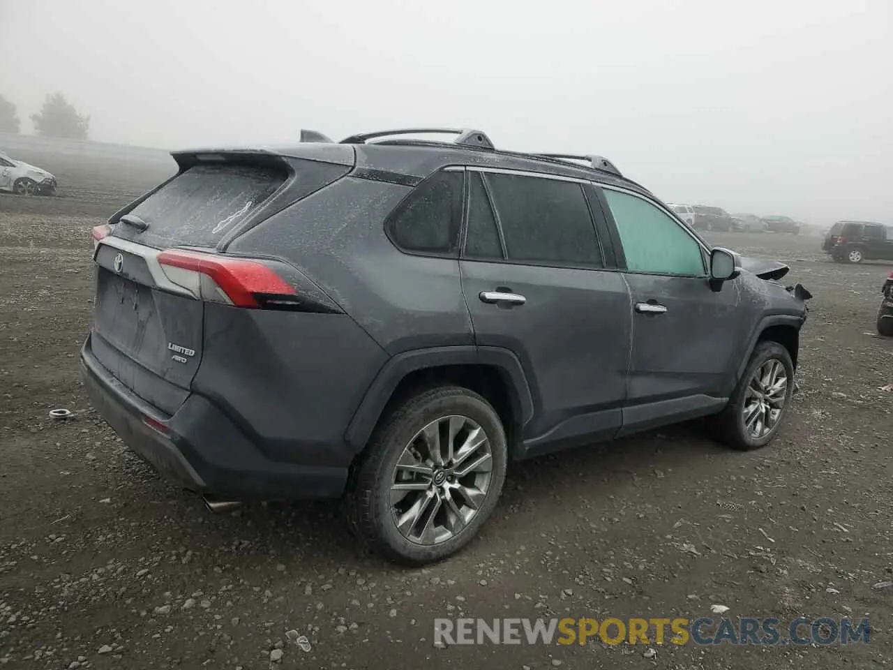 3 fotografías del automóvil dañado 2T3N1RFV2KC018185 TOYOTA RAV4 2019