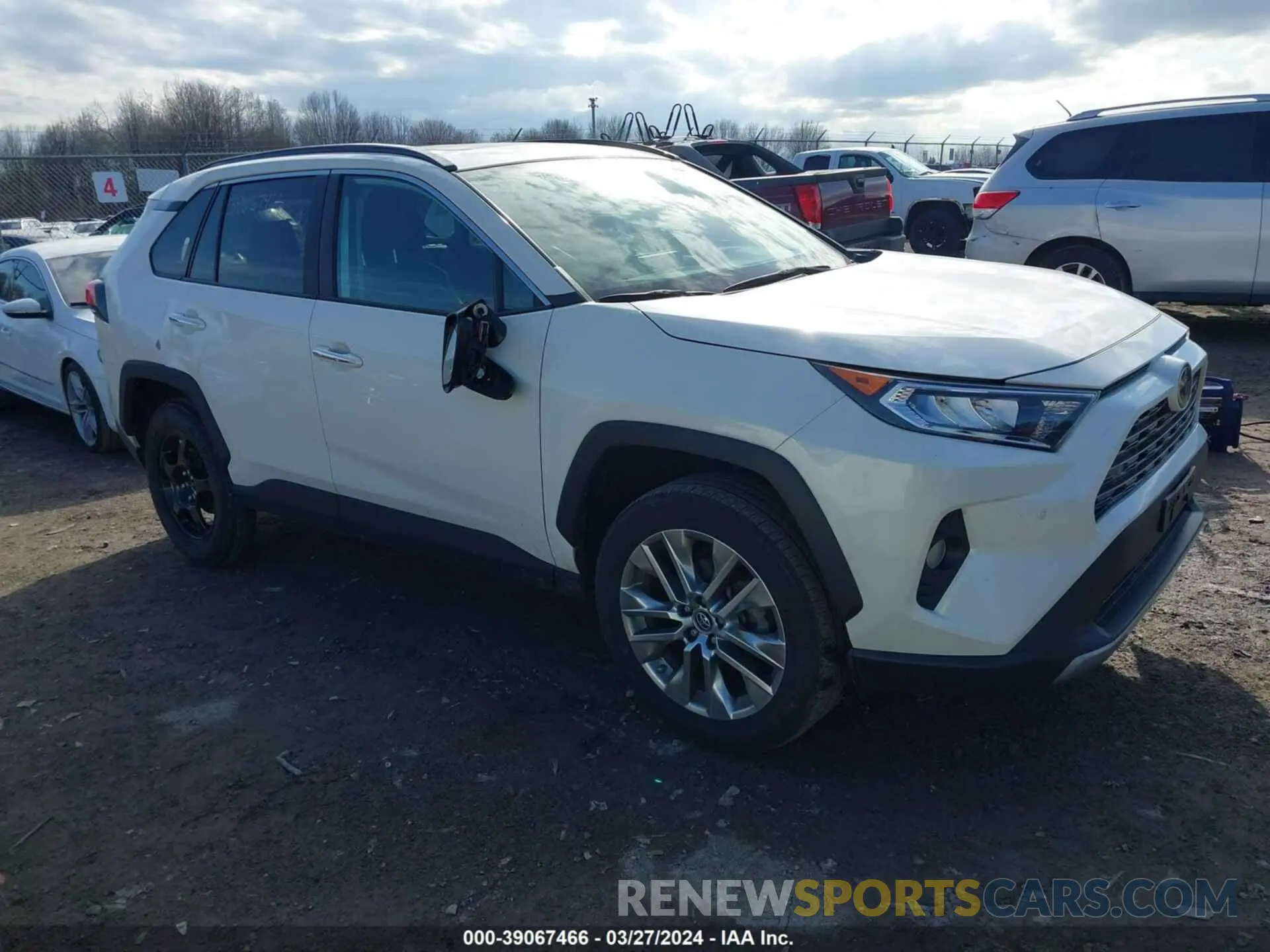1 fotografías del automóvil dañado 2T3N1RFV3KW009218 TOYOTA RAV4 2019