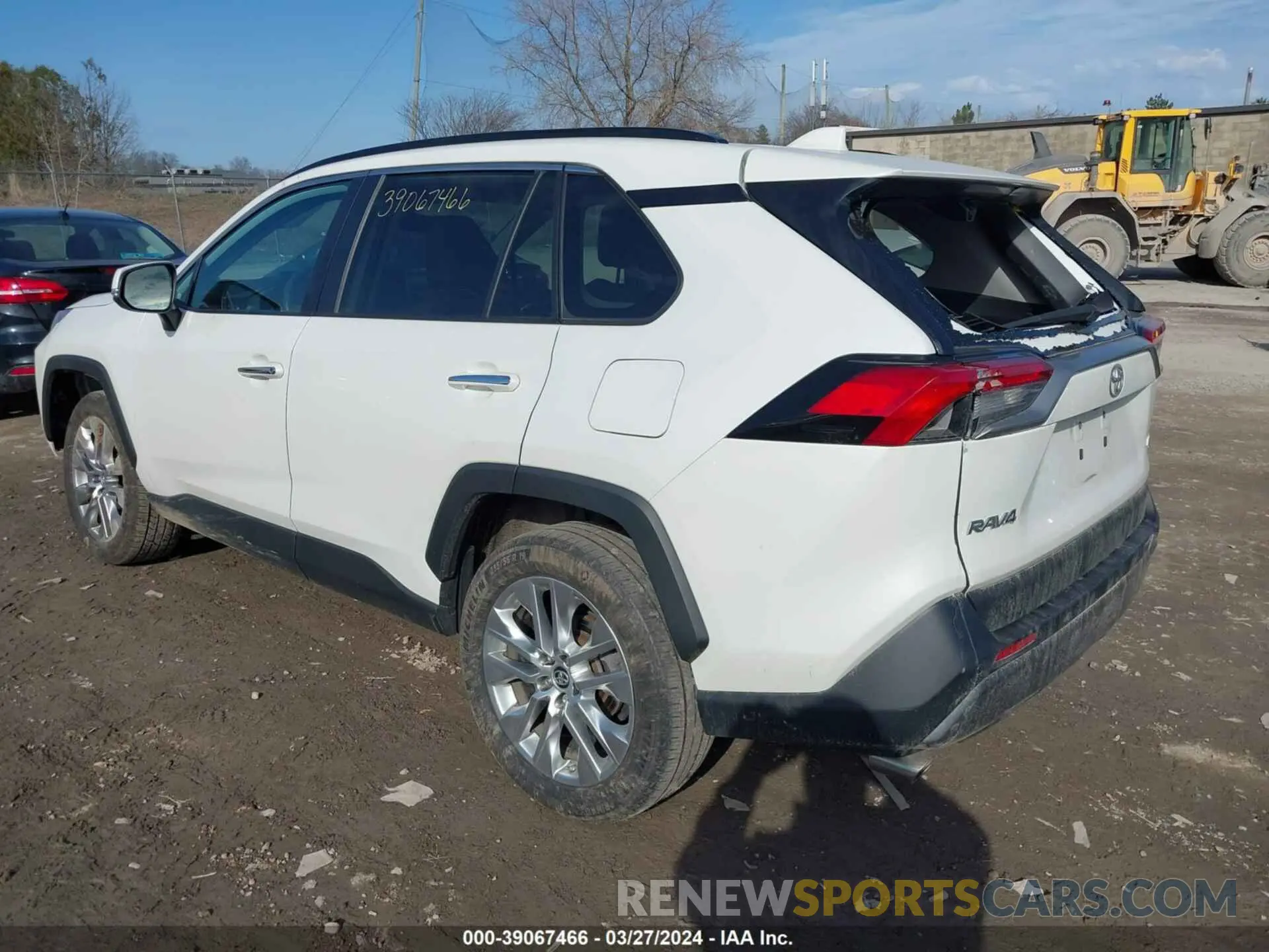 3 fotografías del automóvil dañado 2T3N1RFV3KW009218 TOYOTA RAV4 2019