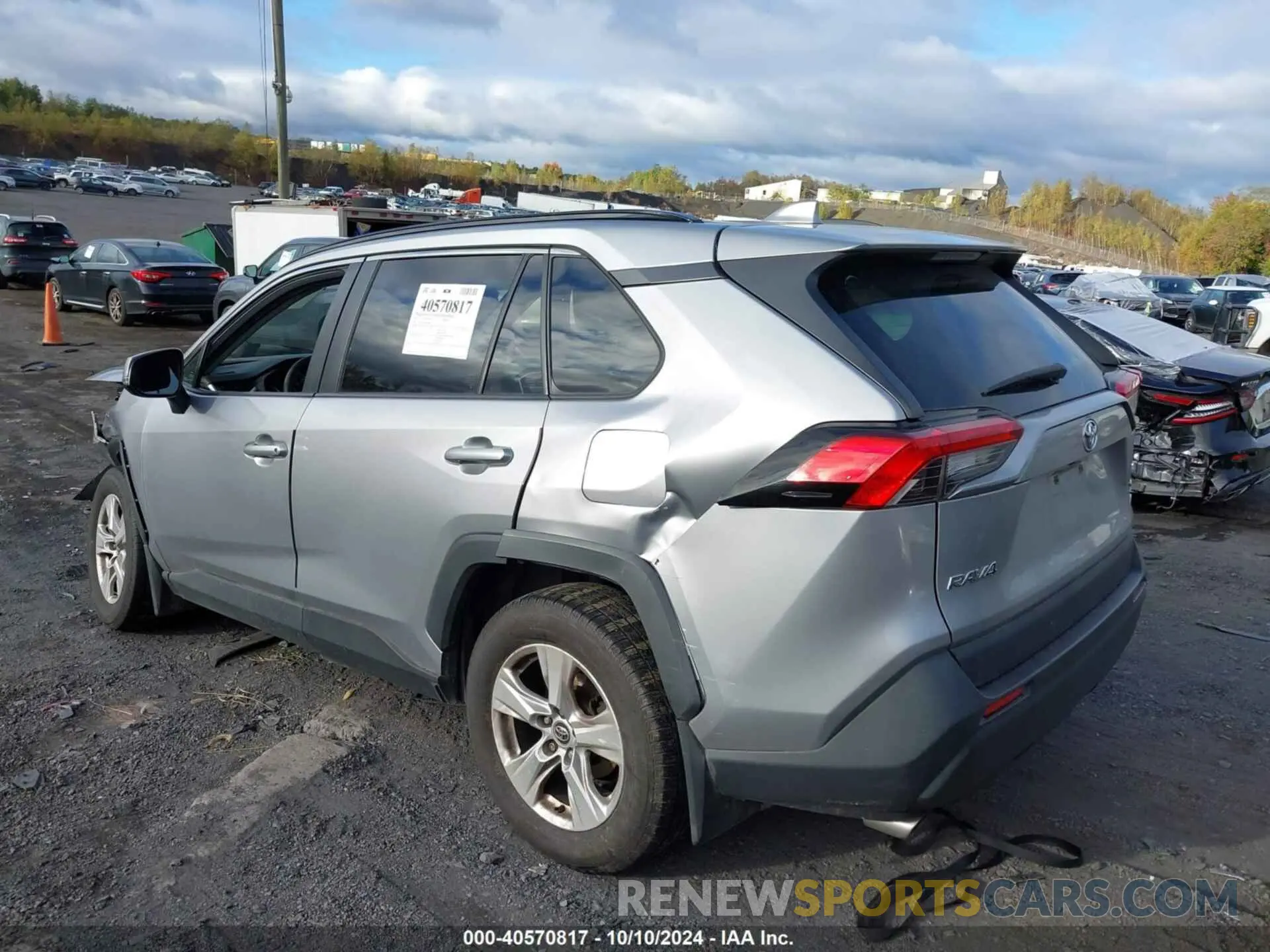 3 fotografías del automóvil dañado 2T3N1RFV3KW019750 TOYOTA RAV4 2019