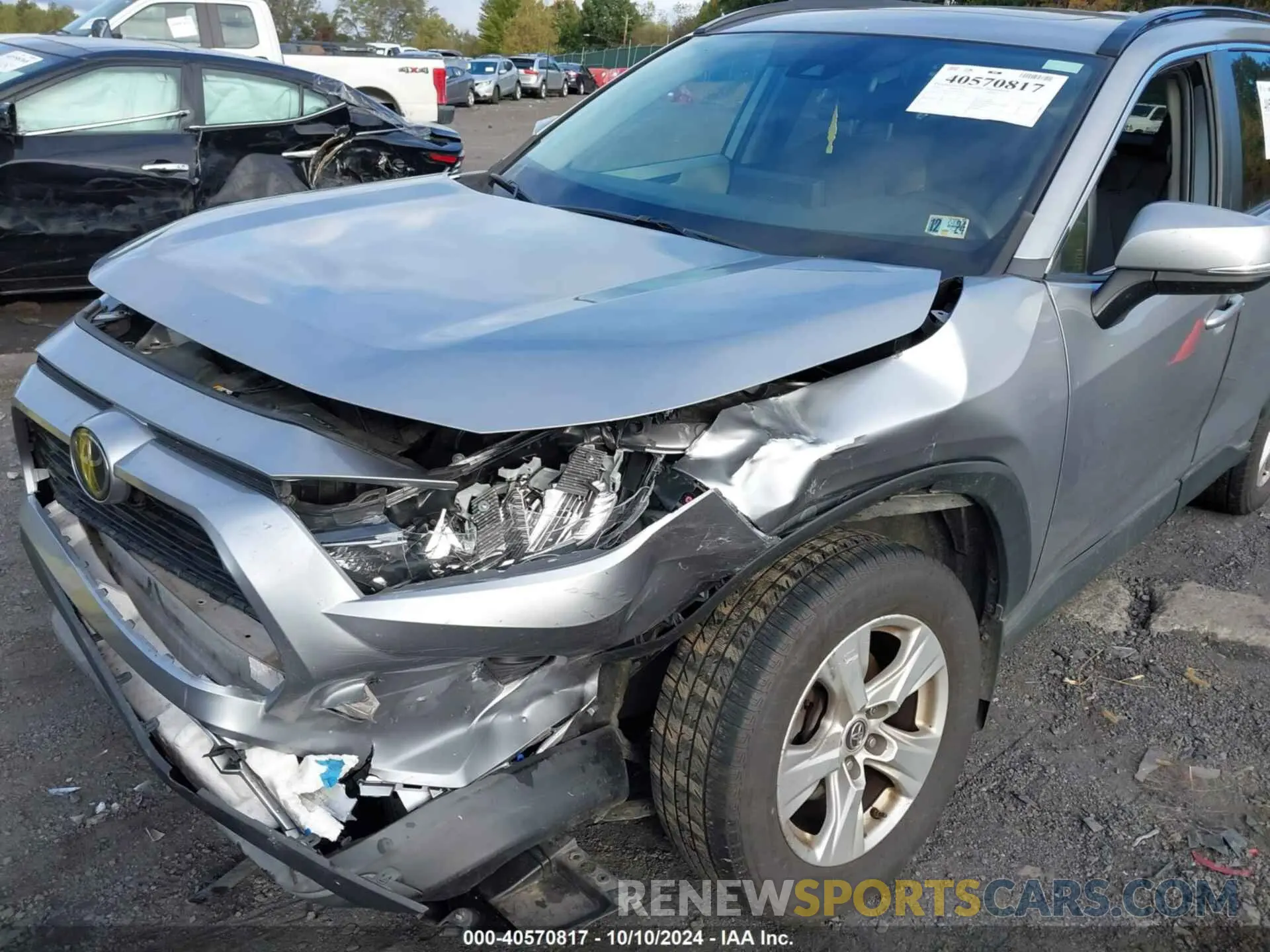 6 fotografías del automóvil dañado 2T3N1RFV3KW019750 TOYOTA RAV4 2019
