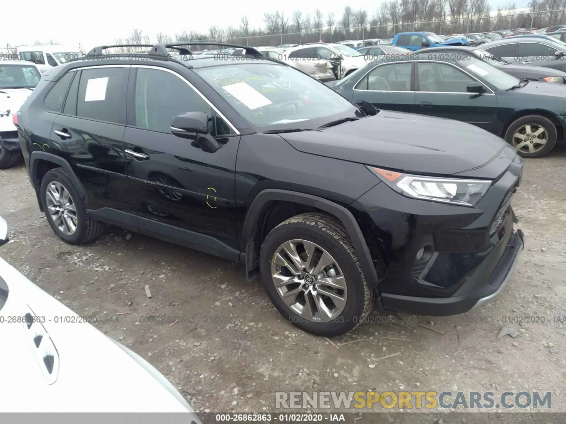 1 fotografías del automóvil dañado 2T3N1RFV6KW046831 TOYOTA RAV4 2019