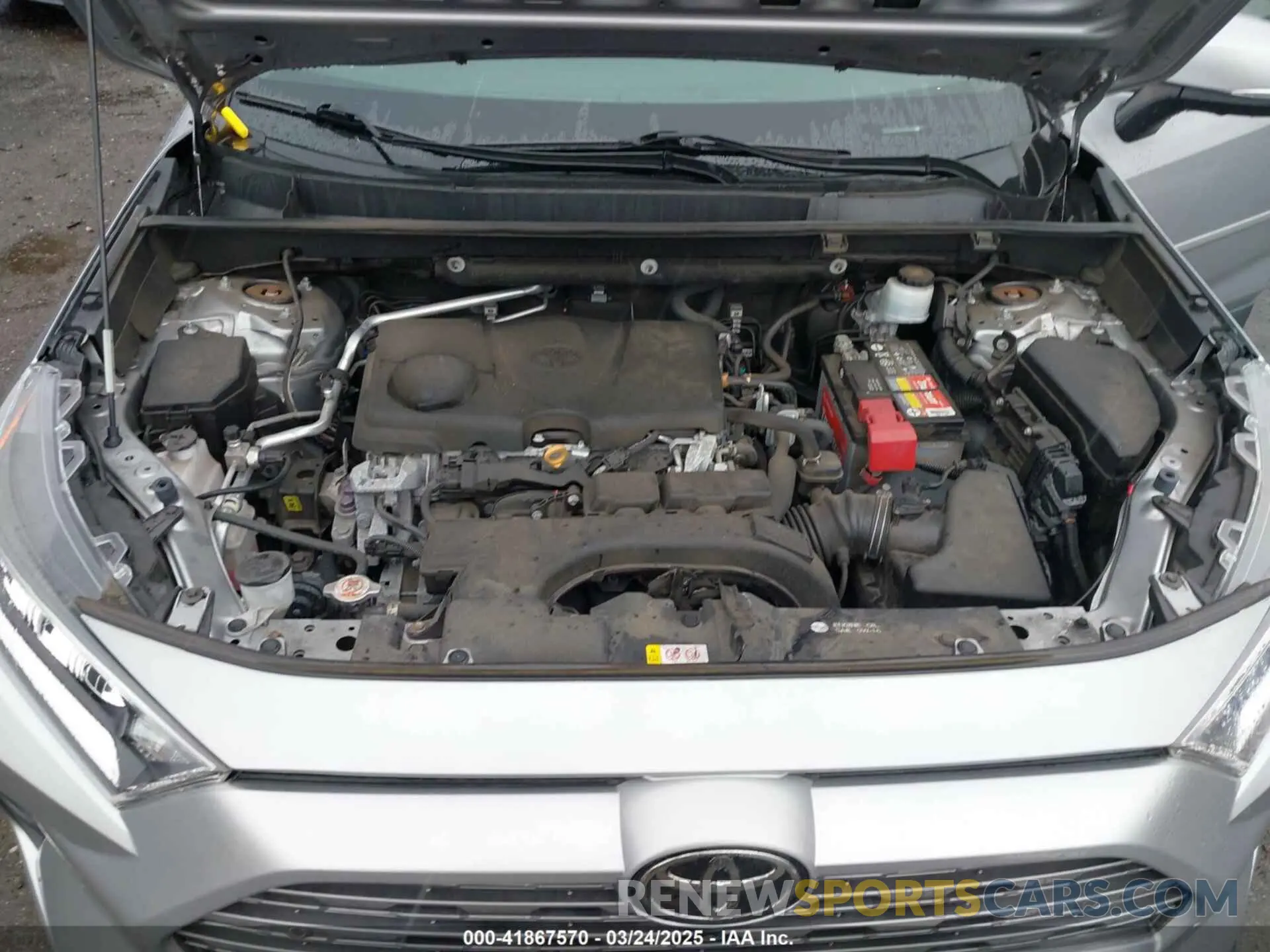 10 fotografías del automóvil dañado 2T3N1RFV8KC057489 TOYOTA RAV4 2019
