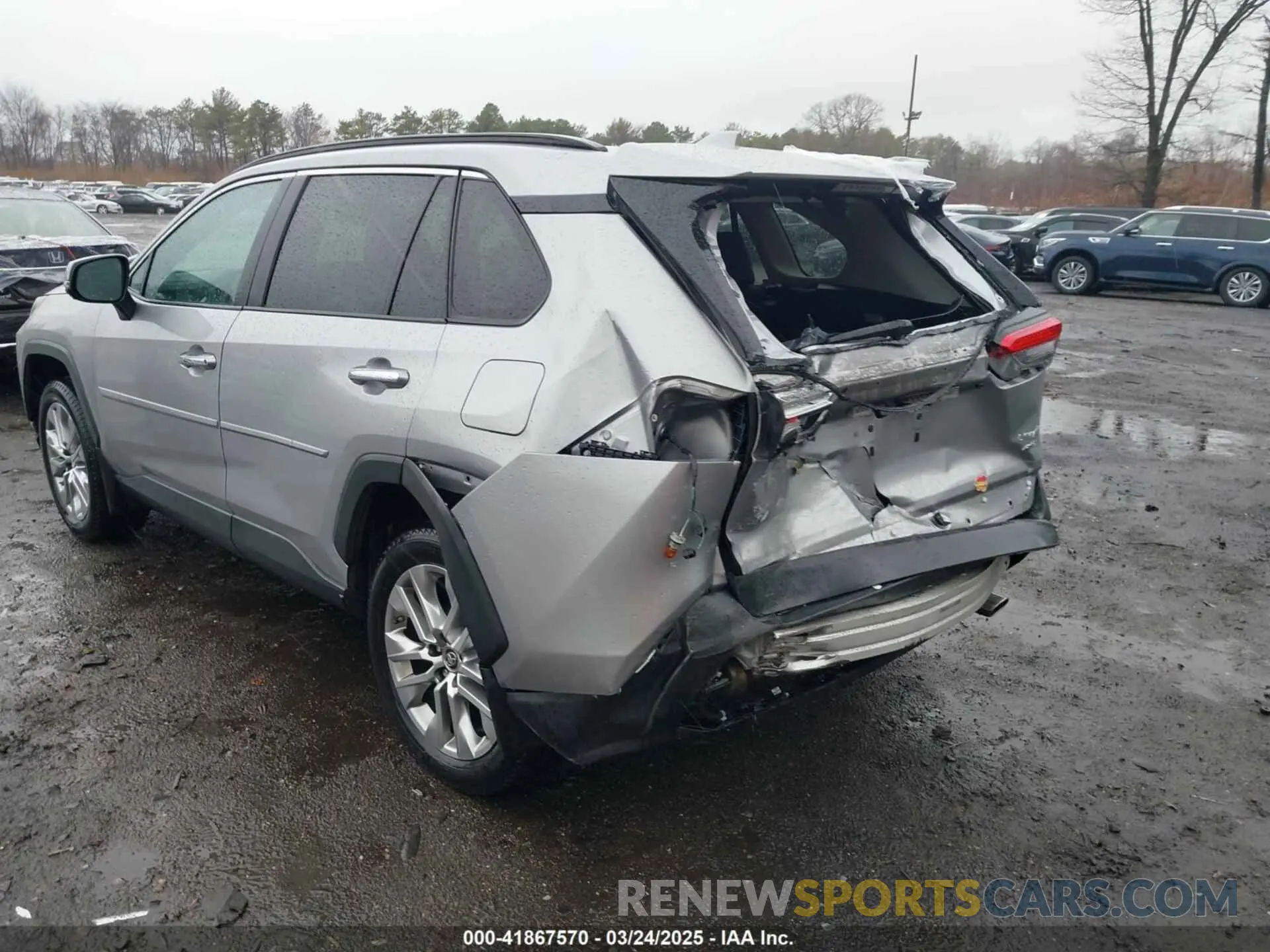 3 fotografías del automóvil dañado 2T3N1RFV8KC057489 TOYOTA RAV4 2019