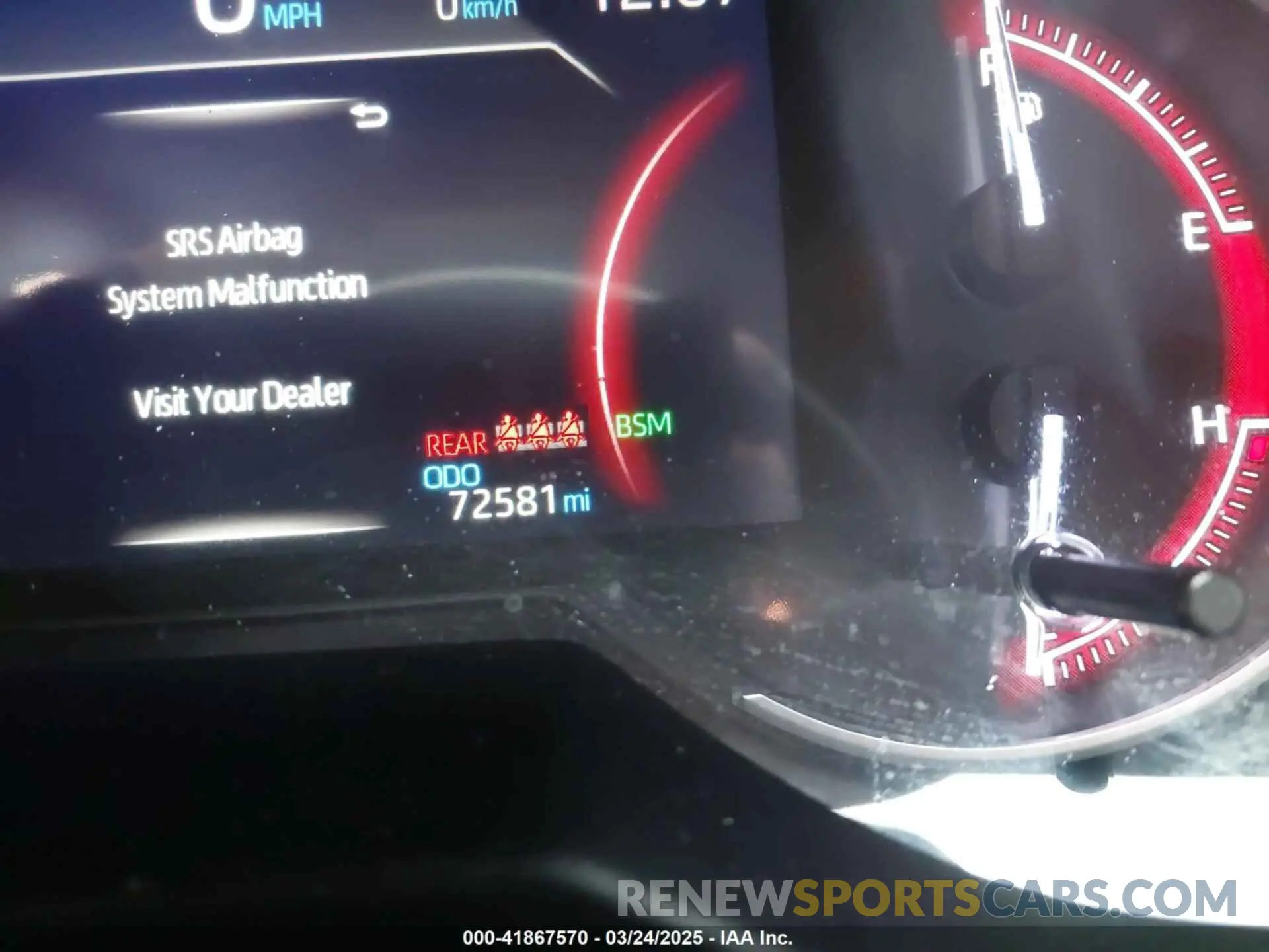 7 fotografías del automóvil dañado 2T3N1RFV8KC057489 TOYOTA RAV4 2019