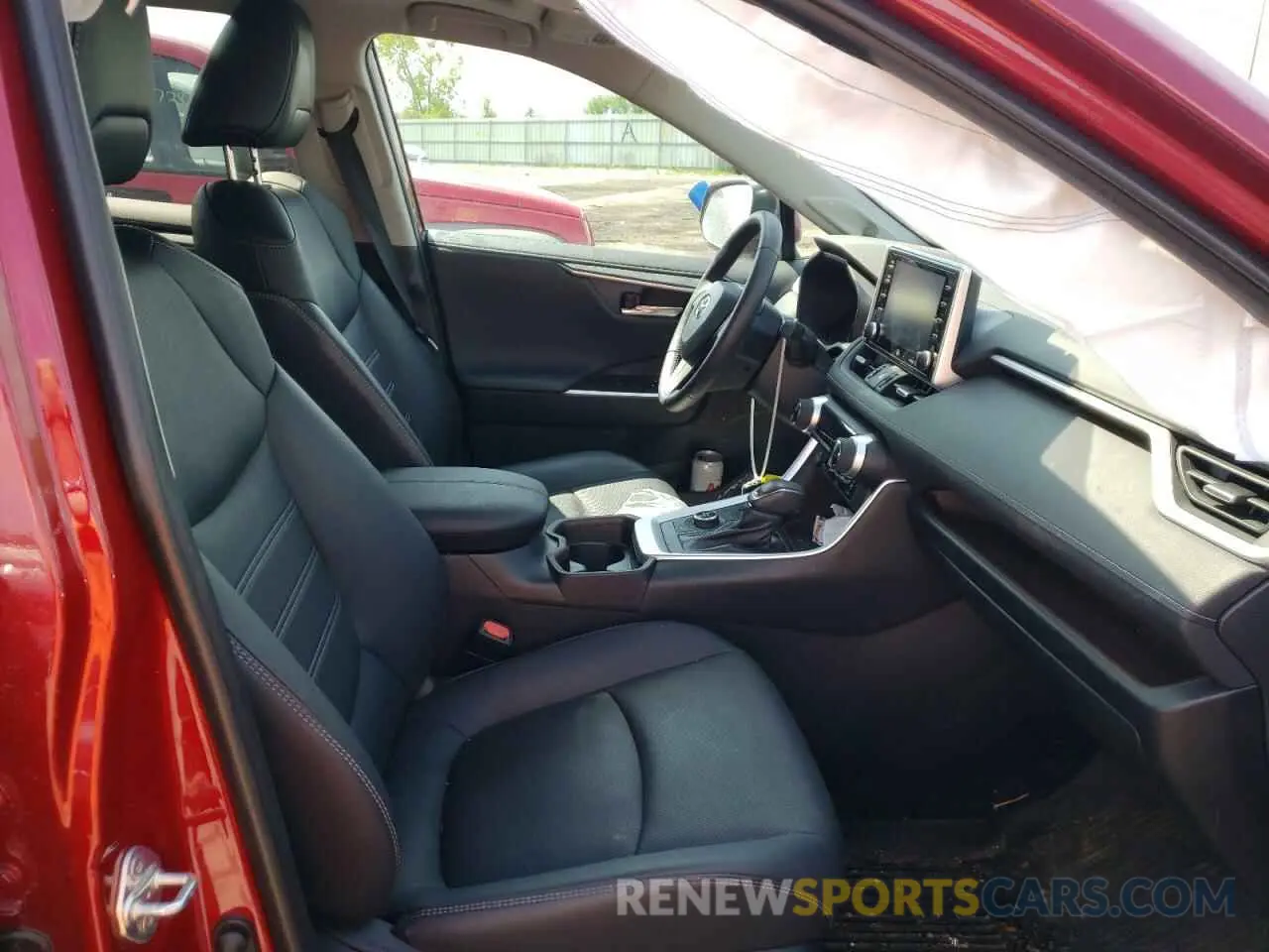 5 fotografías del automóvil dañado 2T3N1RFV8KW062853 TOYOTA RAV4 2019
