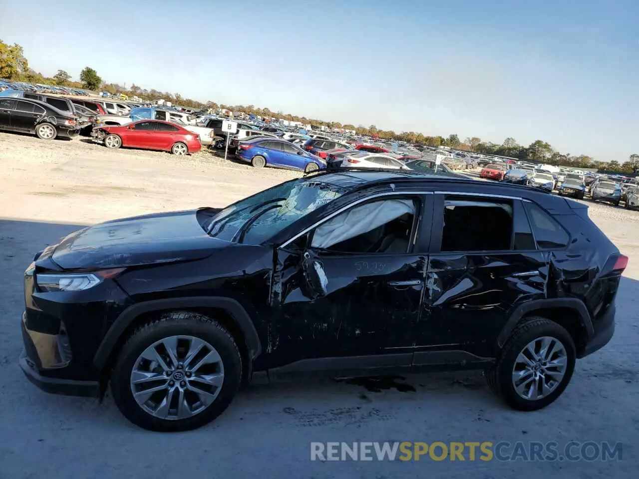 10 fotografías del automóvil dañado 2T3N1RFV8KW078650 TOYOTA RAV4 2019