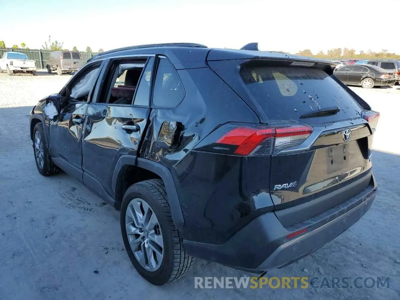 3 fotografías del automóvil dañado 2T3N1RFV8KW078650 TOYOTA RAV4 2019