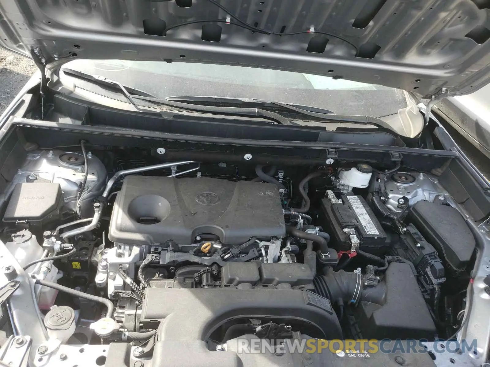 7 fotografías del automóvil dañado 2T3P1RFV0KC034040 TOYOTA RAV4 2019