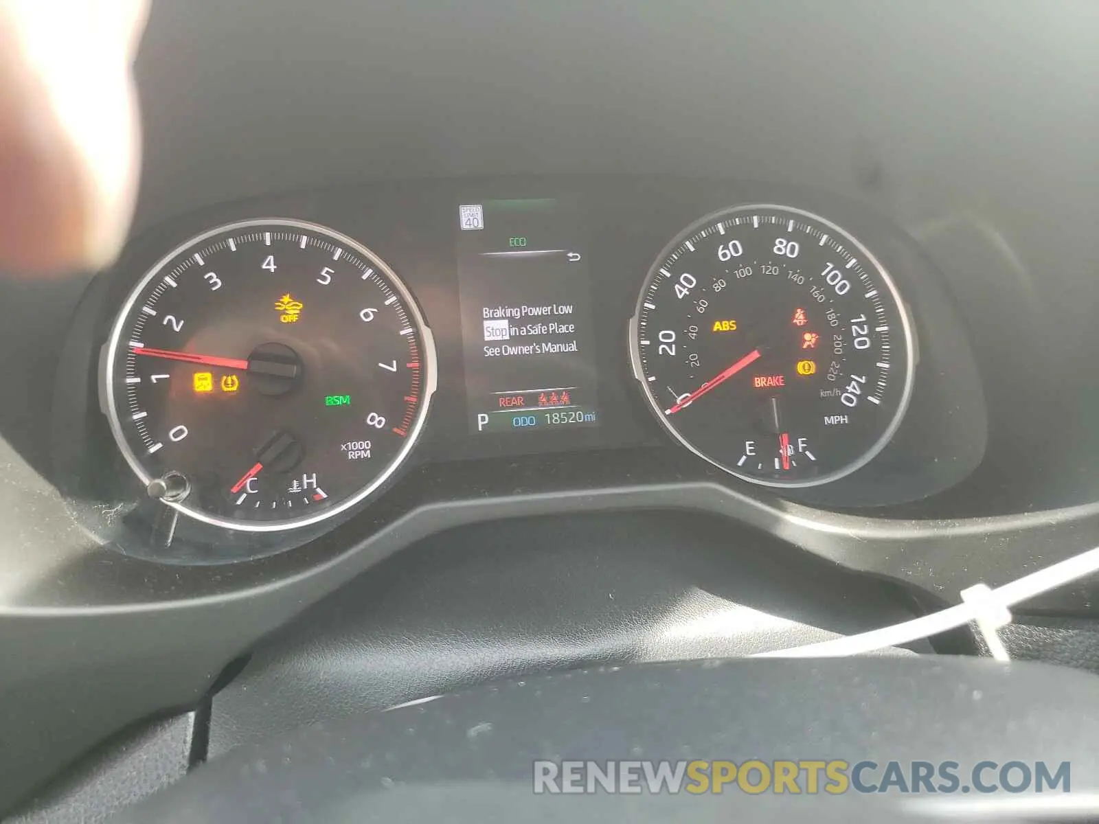 8 fotografías del automóvil dañado 2T3P1RFV0KC034040 TOYOTA RAV4 2019