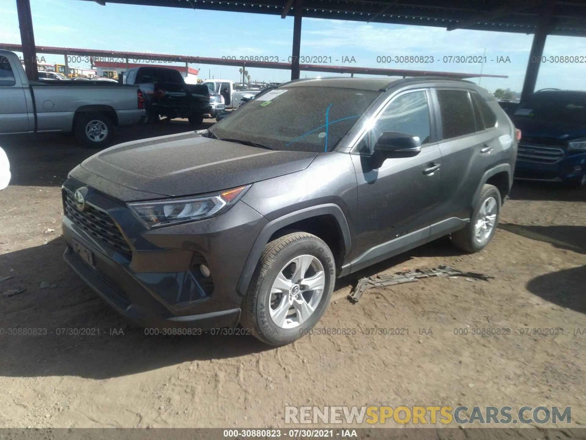 2 fotografías del automóvil dañado 2T3P1RFV0KW014109 TOYOTA RAV4 2019