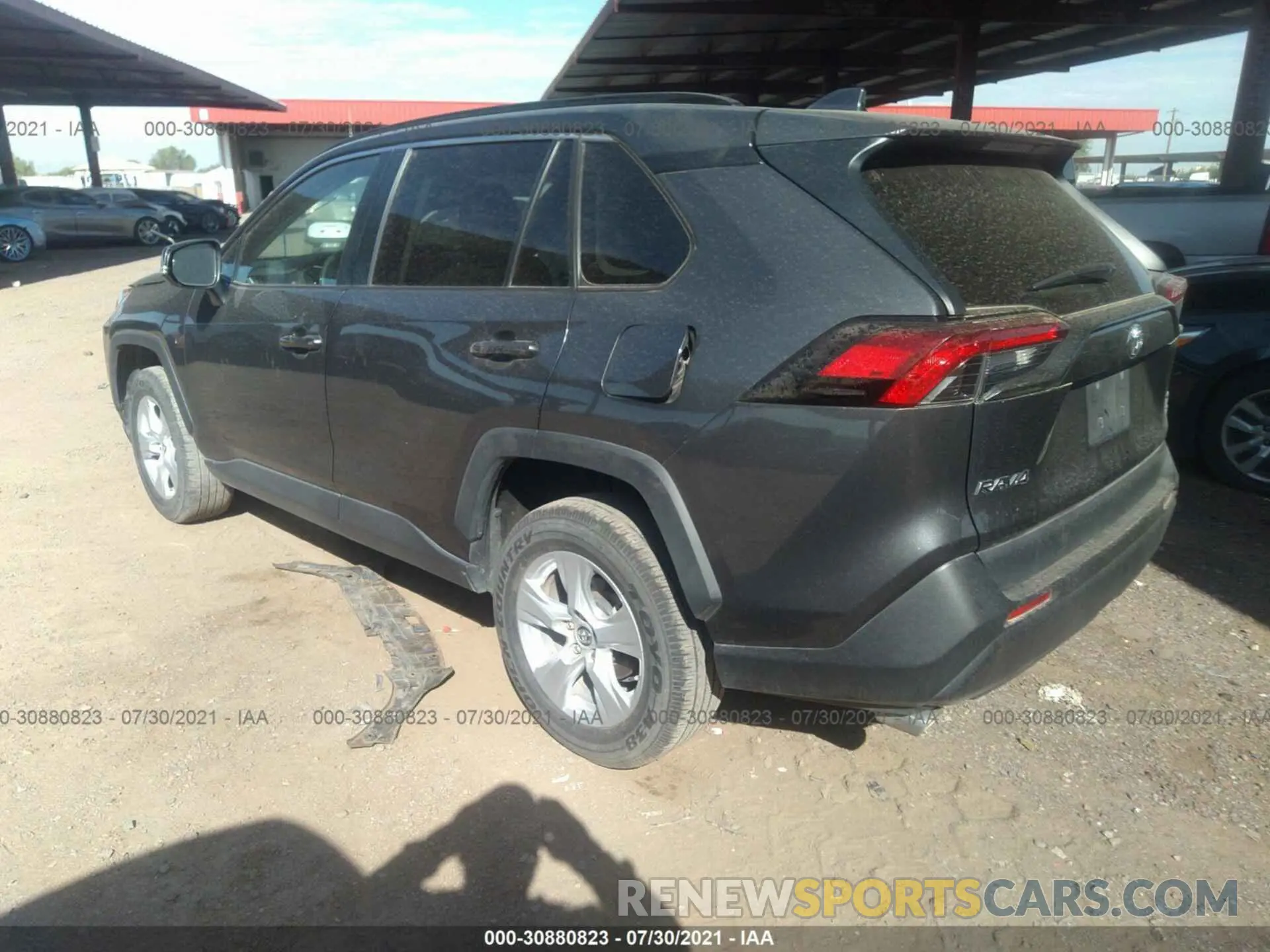 3 fotografías del automóvil dañado 2T3P1RFV0KW014109 TOYOTA RAV4 2019