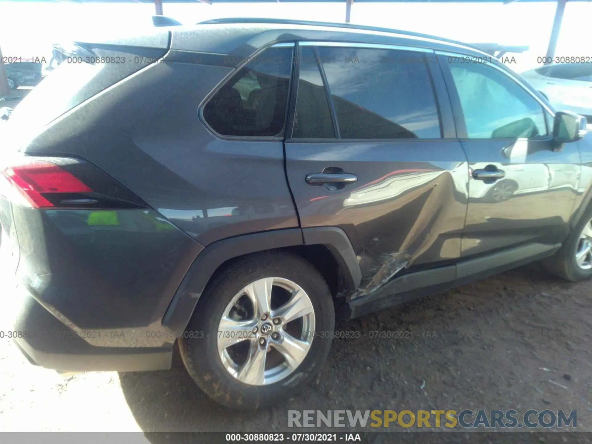 6 fotografías del automóvil dañado 2T3P1RFV0KW014109 TOYOTA RAV4 2019