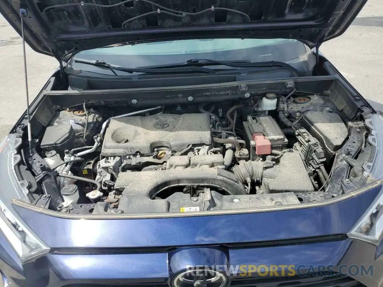 12 fotografías del automóvil dañado 2T3P1RFV0KW040340 TOYOTA RAV4 2019