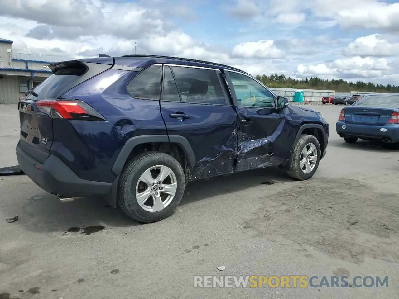3 fotografías del automóvil dañado 2T3P1RFV0KW040340 TOYOTA RAV4 2019