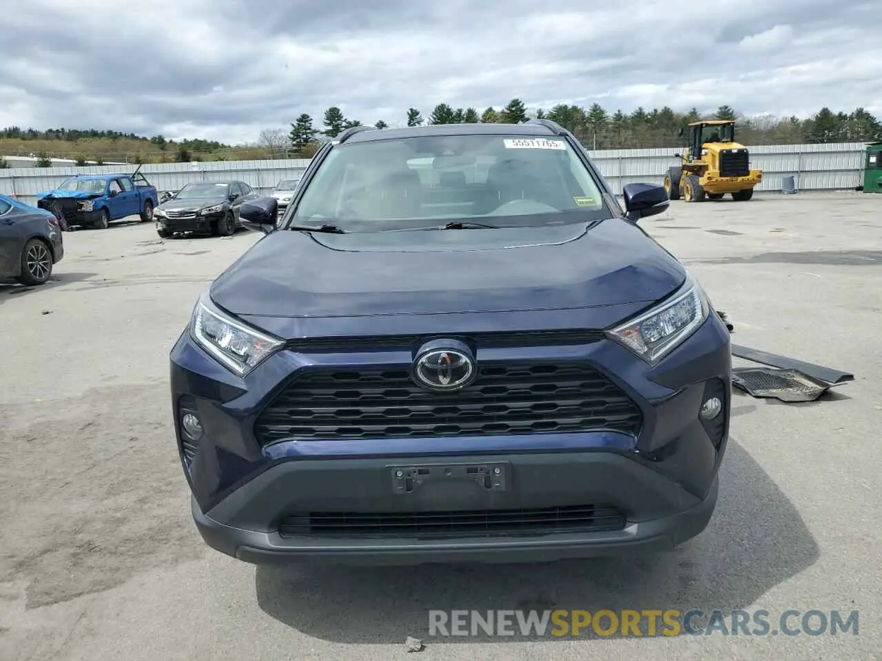5 fotografías del automóvil dañado 2T3P1RFV0KW040340 TOYOTA RAV4 2019