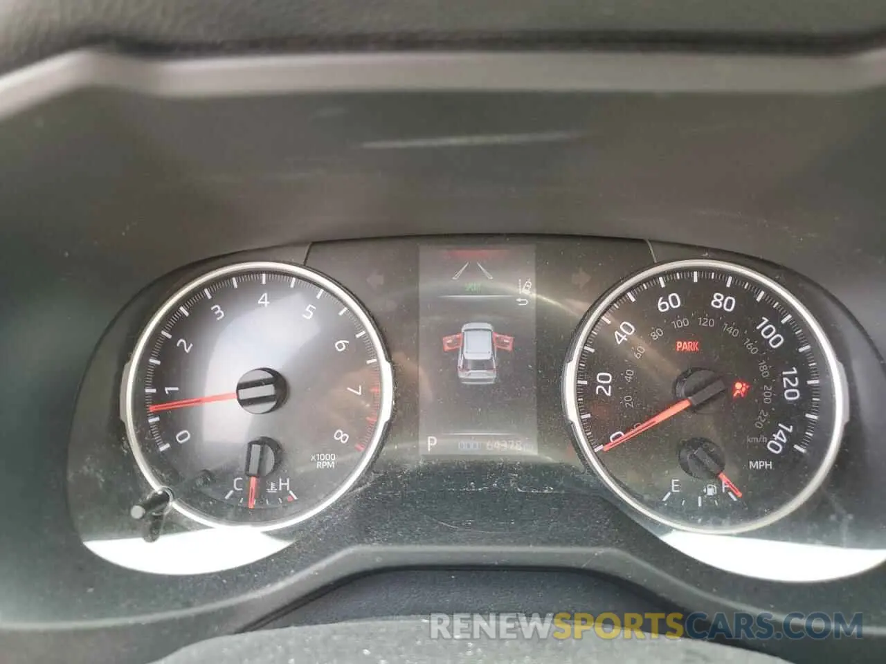 9 fotografías del automóvil dañado 2T3P1RFV0KW040340 TOYOTA RAV4 2019