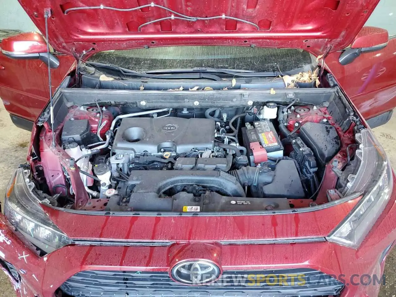 12 fotografías del automóvil dañado 2T3P1RFV0KW073337 TOYOTA RAV4 2019