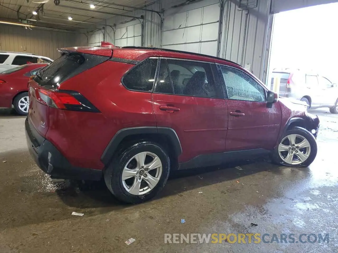 3 fotografías del automóvil dañado 2T3P1RFV0KW073337 TOYOTA RAV4 2019