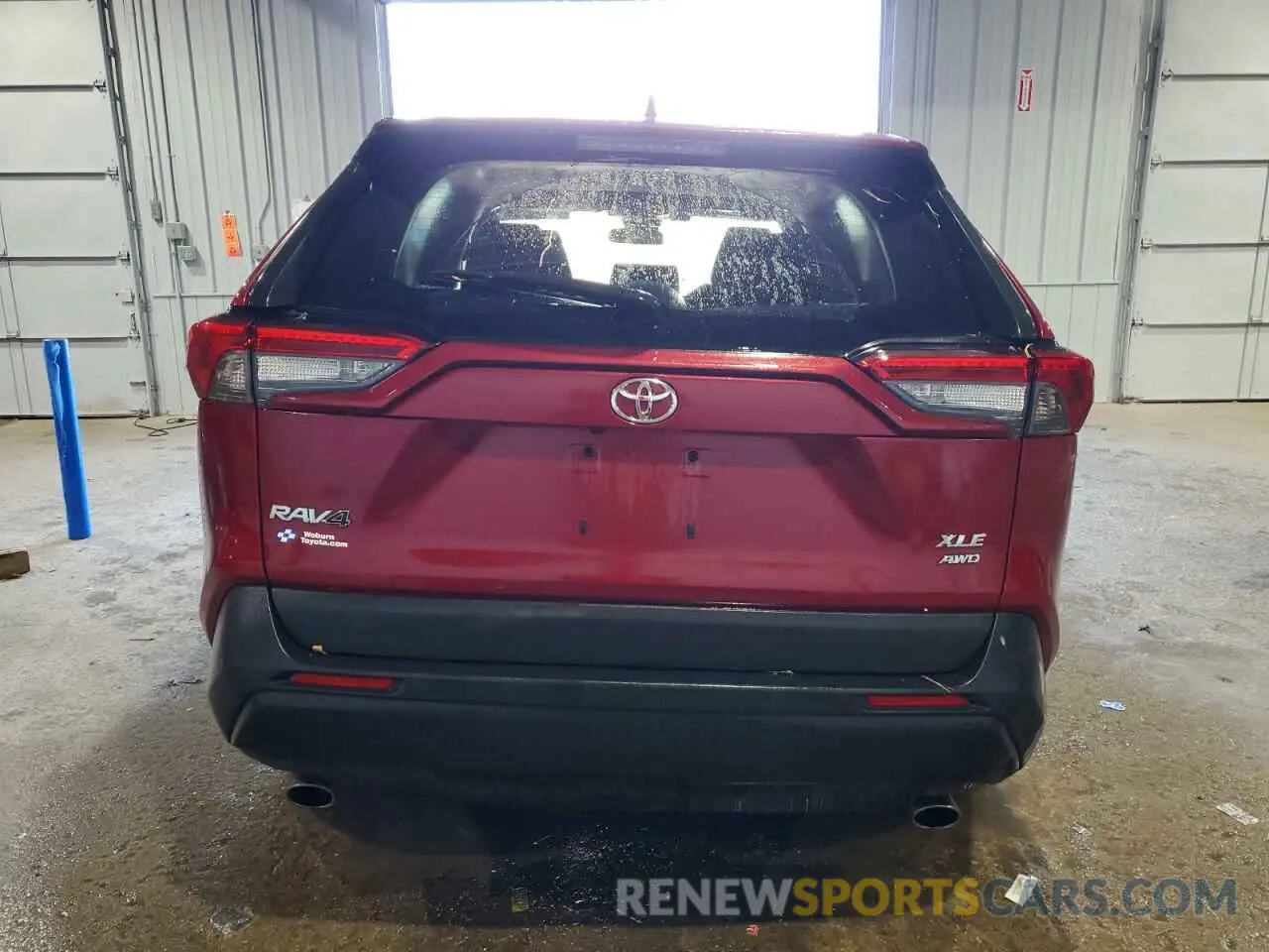 6 fotografías del automóvil dañado 2T3P1RFV0KW073337 TOYOTA RAV4 2019