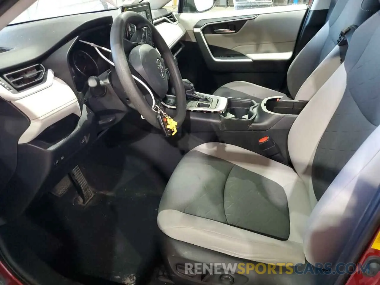 7 fotografías del automóvil dañado 2T3P1RFV0KW073337 TOYOTA RAV4 2019