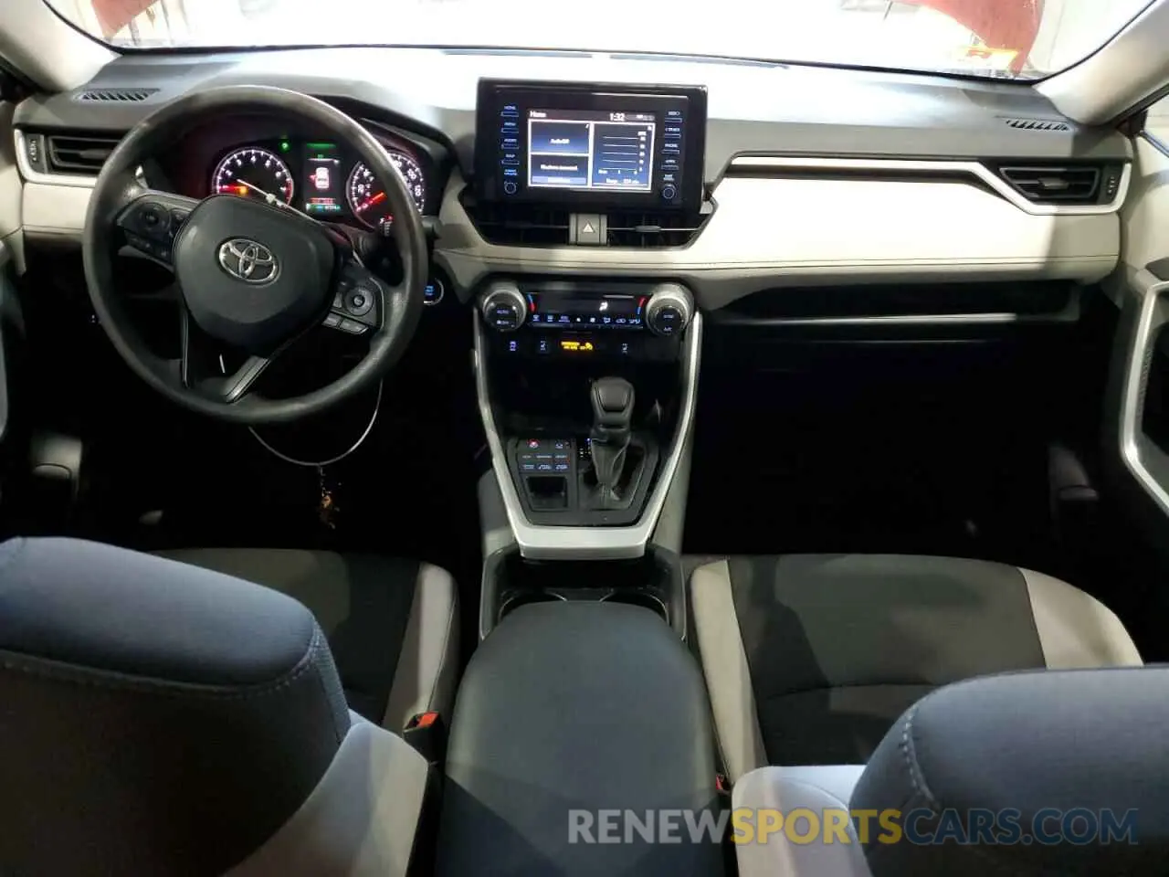 8 fotografías del automóvil dañado 2T3P1RFV0KW073337 TOYOTA RAV4 2019