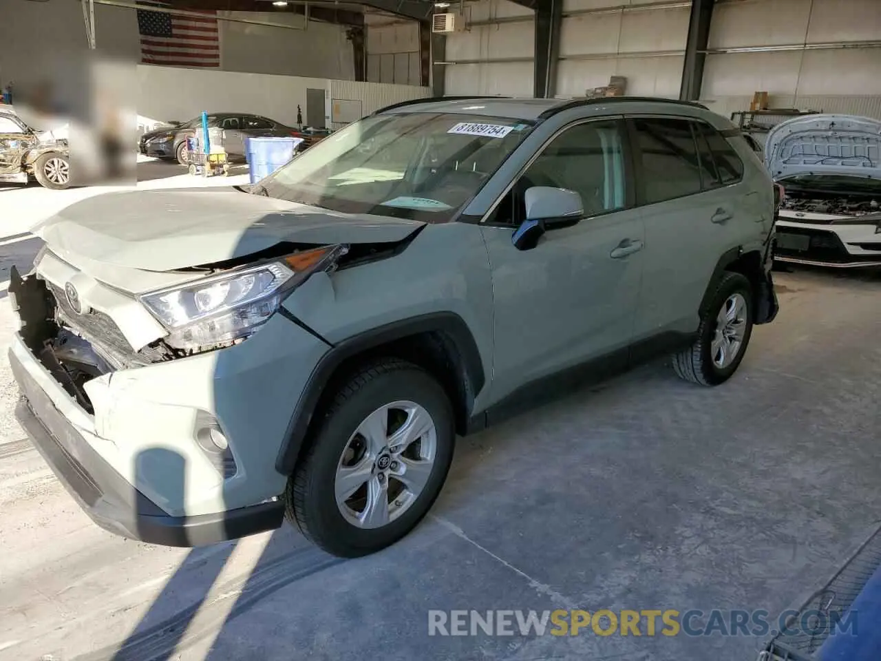 1 fotografías del automóvil dañado 2T3P1RFV1KC003833 TOYOTA RAV4 2019