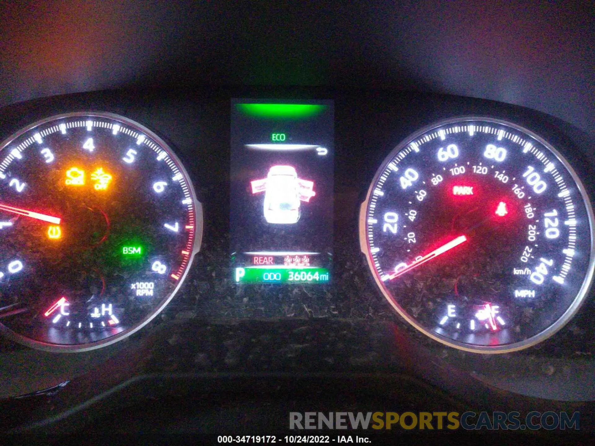 7 fotografías del automóvil dañado 2T3P1RFV1KC004559 TOYOTA RAV4 2019