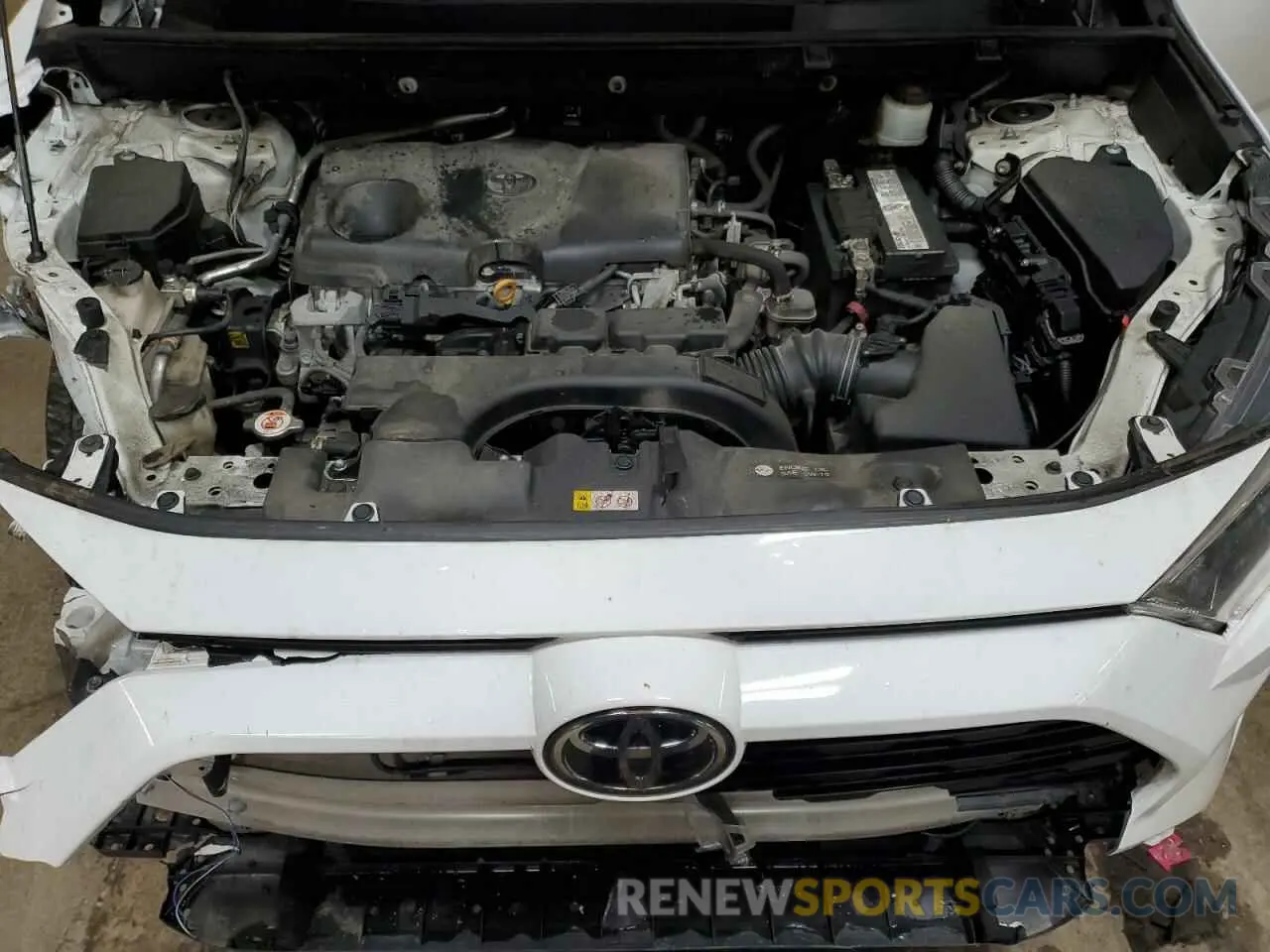 12 fotografías del automóvil dañado 2T3P1RFV1KC006960 TOYOTA RAV4 2019