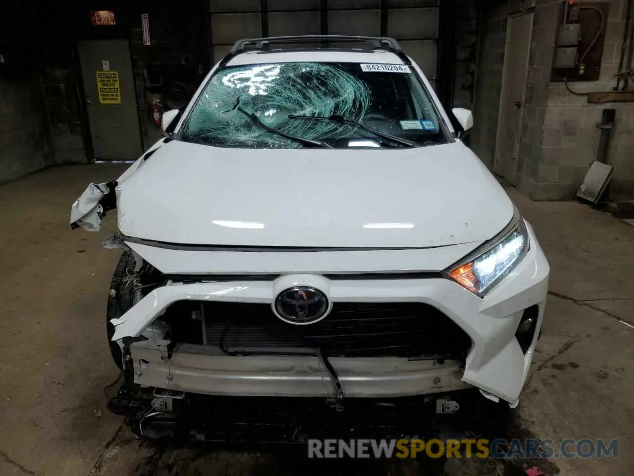 5 fotografías del automóvil dañado 2T3P1RFV1KC006960 TOYOTA RAV4 2019