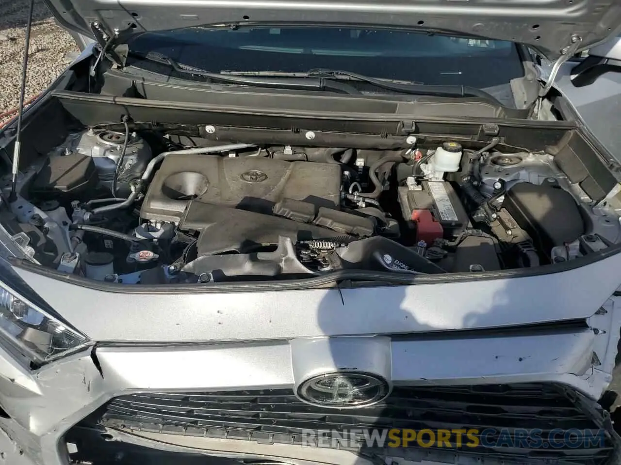11 fotografías del automóvil dañado 2T3P1RFV1KW027130 TOYOTA RAV4 2019