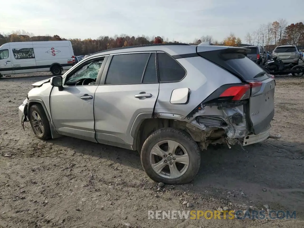 2 fotografías del automóvil dañado 2T3P1RFV1KW039987 TOYOTA RAV4 2019
