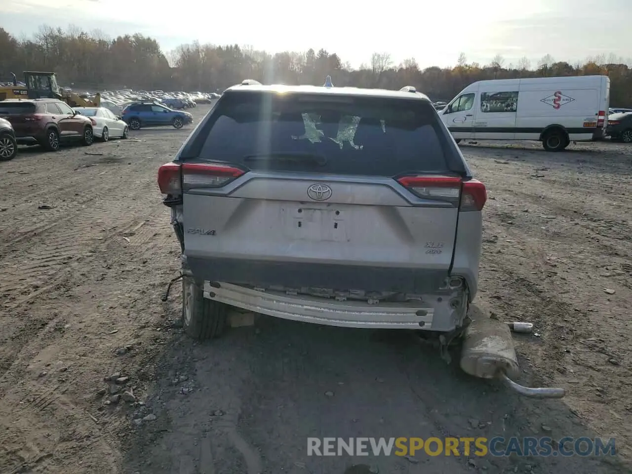 6 fotografías del automóvil dañado 2T3P1RFV1KW039987 TOYOTA RAV4 2019