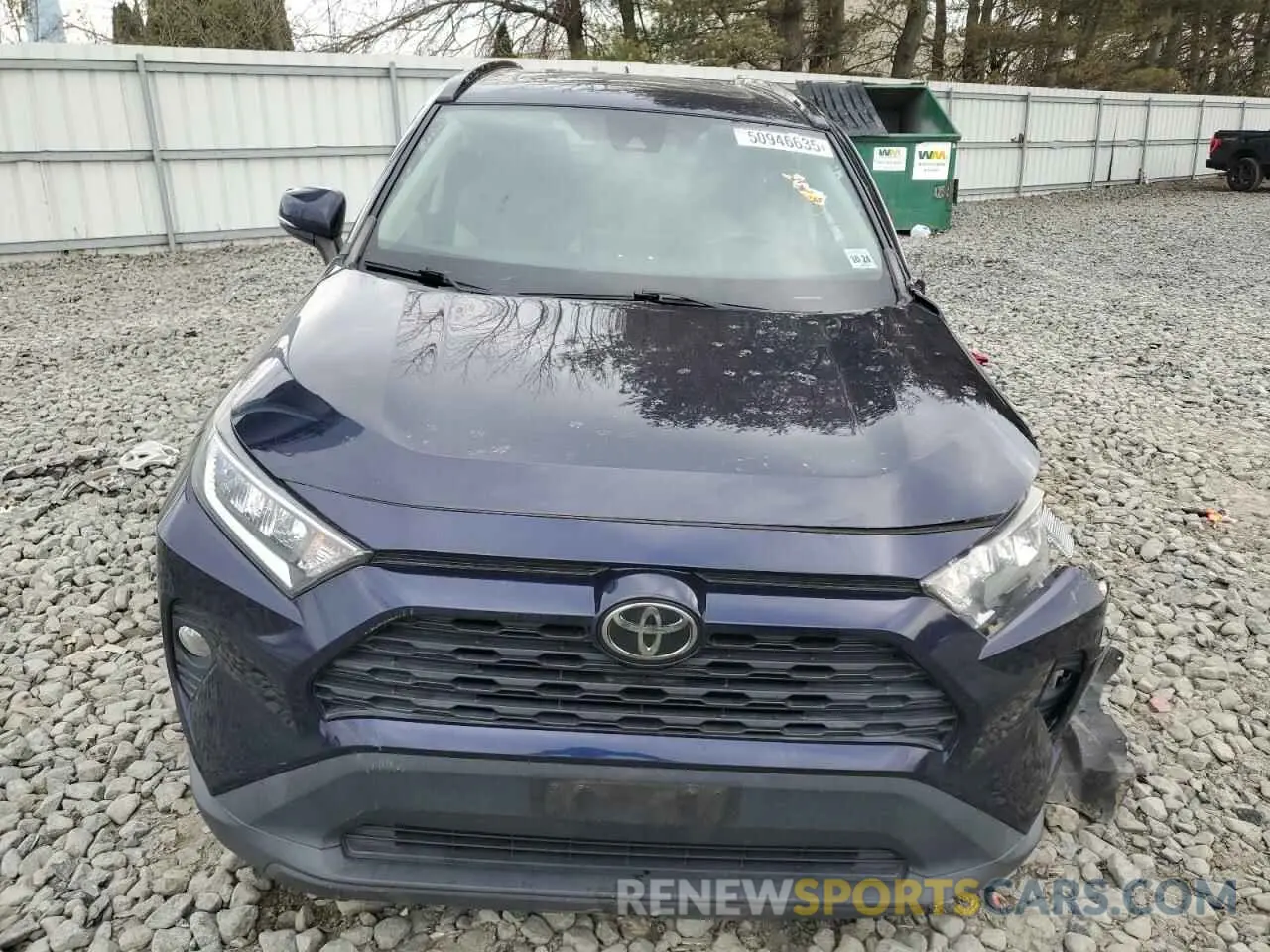 5 fotografías del automóvil dañado 2T3P1RFV1KW057681 TOYOTA RAV4 2019