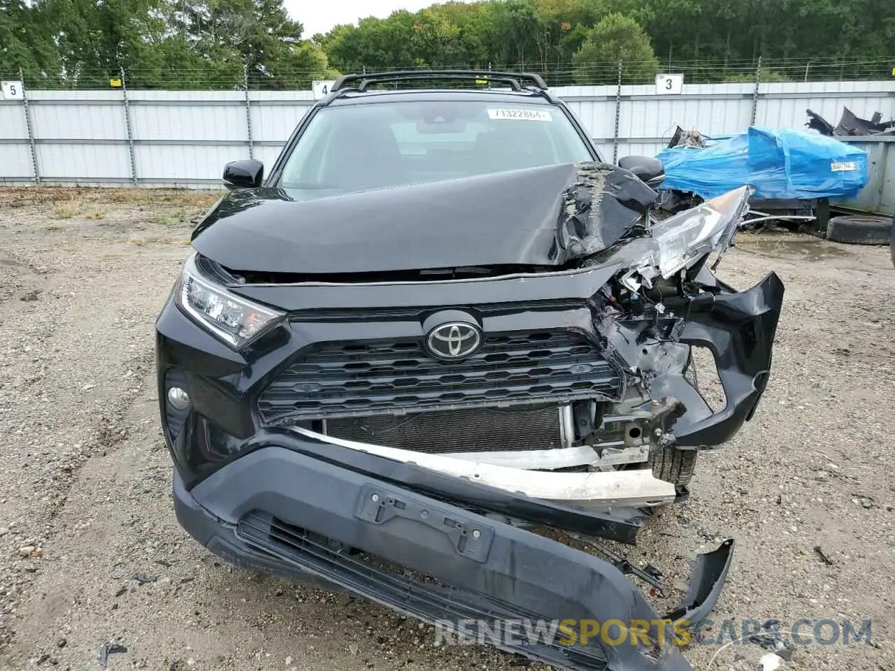 5 fotografías del automóvil dañado 2T3P1RFV1KW078174 TOYOTA RAV4 2019
