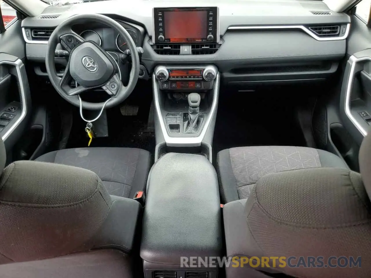 8 fotografías del automóvil dañado 2T3P1RFV1KW078174 TOYOTA RAV4 2019