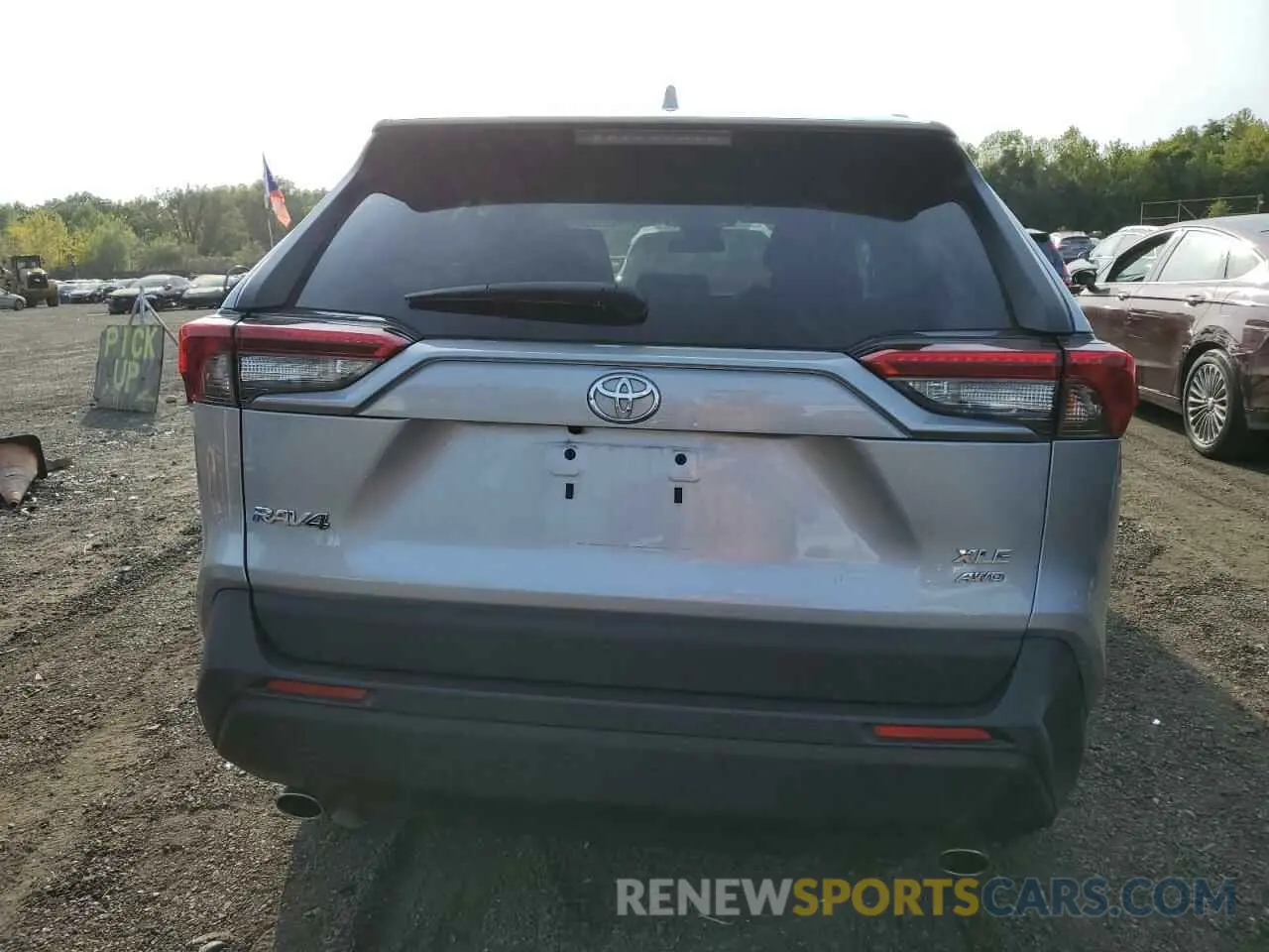6 fotografías del automóvil dañado 2T3P1RFV2KC003601 TOYOTA RAV4 2019